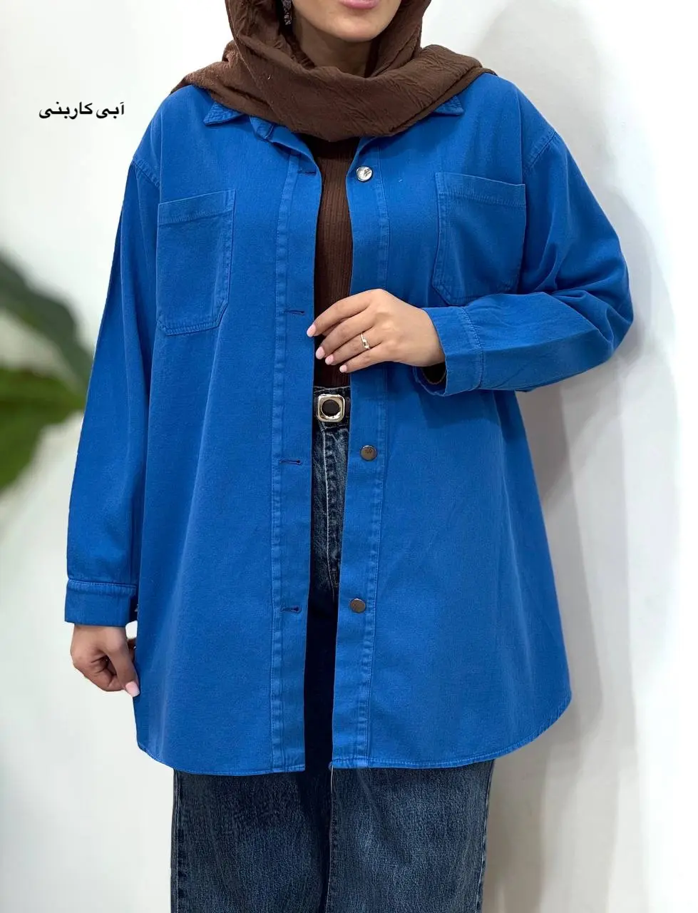 مانتو کتان پاییزه کارن